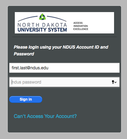 email login page