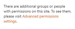 advanced permissions link