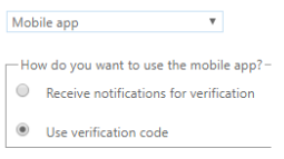 use verification code