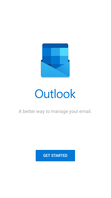 Android Outlook Get Started