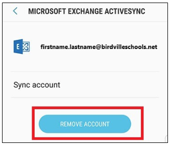 Remove Account