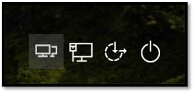 icons on windows login screen