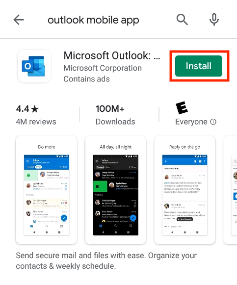How to Set Up Outlook Mobile Email and Calendar for Android - Information  Technology Services