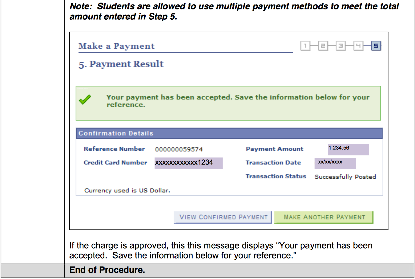 Make an Online Payment 12