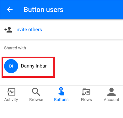 stop sharing button