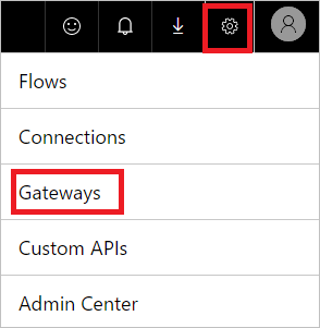 Gateway under manage