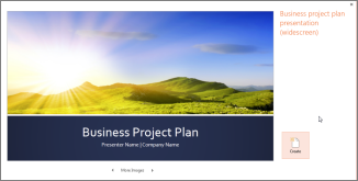 Business Plan template