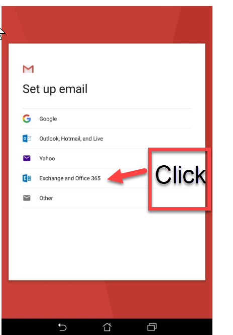 alt="Set up Gmail from M365 outlook"