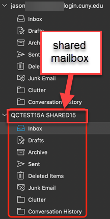 Quit and reopen Outlook.  The shared mailbox will appear on the left column along with your own Inbox.  