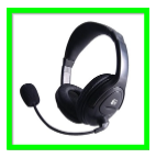 A pair of black headphones 
Description automatically generated
