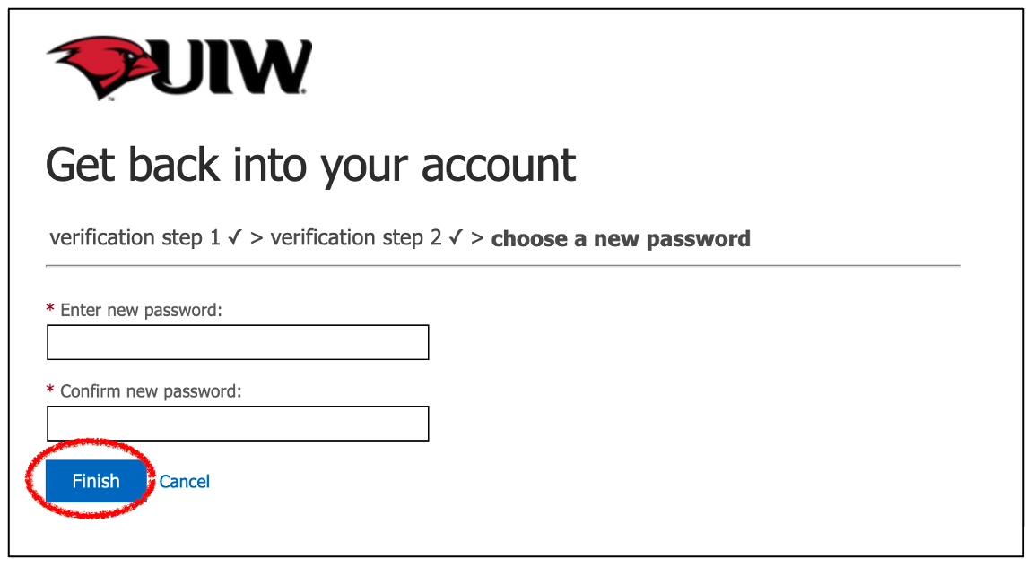 Password entry interface