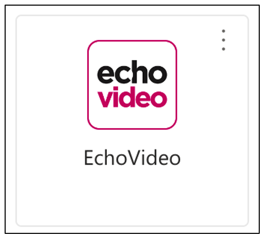 EchoVideo logo