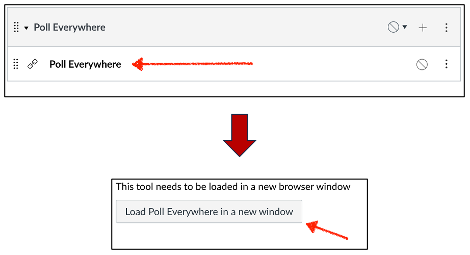 Module 'load in a new tab' button