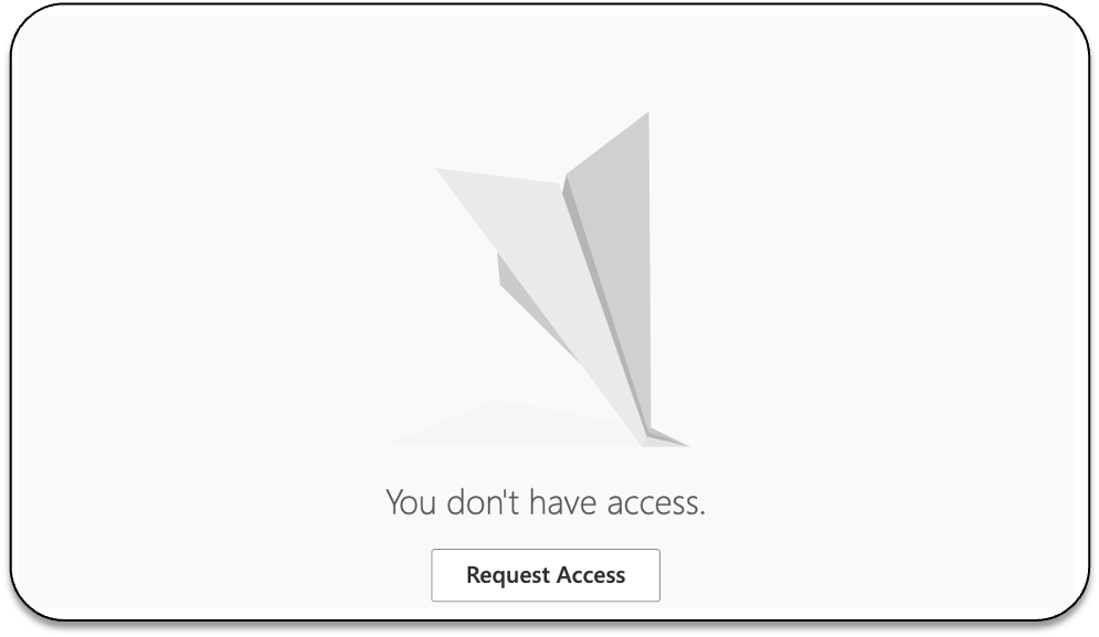 No access errorasdfasdf