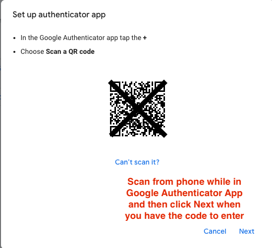 Scan the QR Code with your mobile device