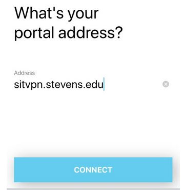 enter portal adress