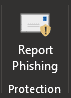 Image of the Report Phishing button with email icon