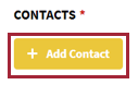 The yellow + Add Contact button.
