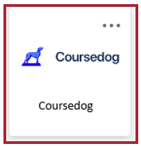 The Coursedog icon on the myStevens landing page.