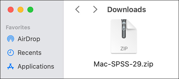 Mac-SPSS-29 zip file