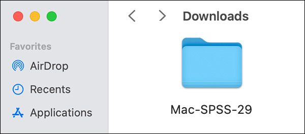 Mac-SPSS-29 folder