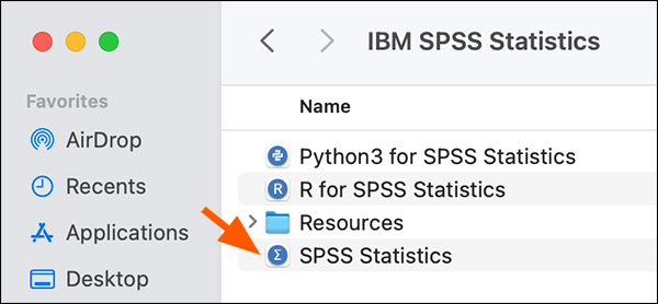 SPSS Statistics icon