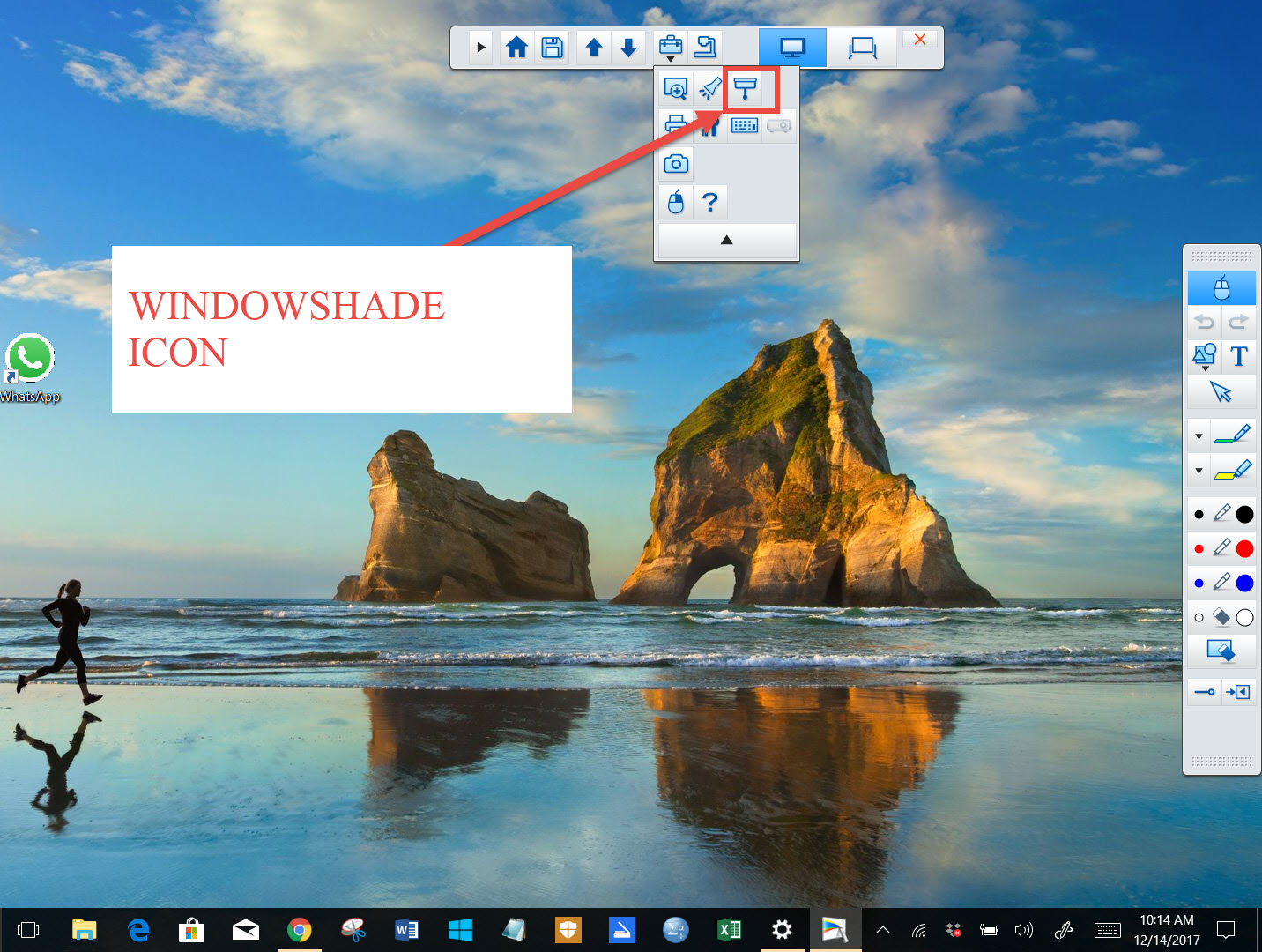 select windowshade icon