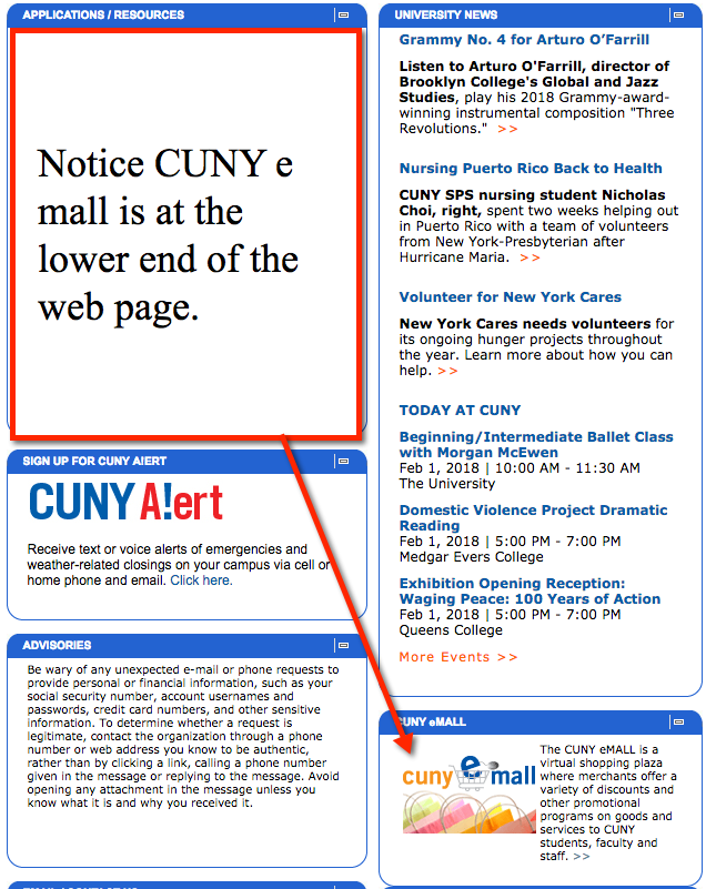 CUNY emall 2