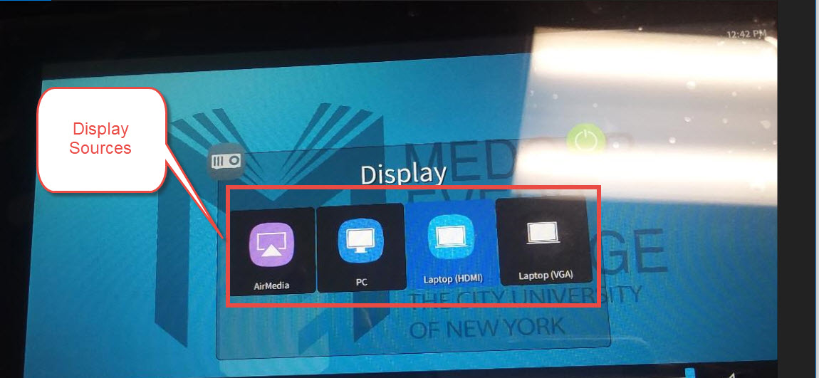 Crestron touch panel 2