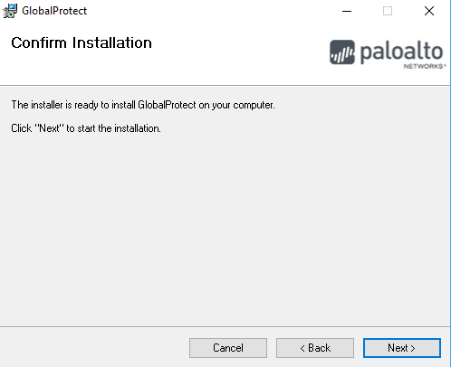 Figure 6: Once the installation location is chosen, the setup wizard is ready to install.